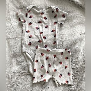 Ladybug baby outfit!